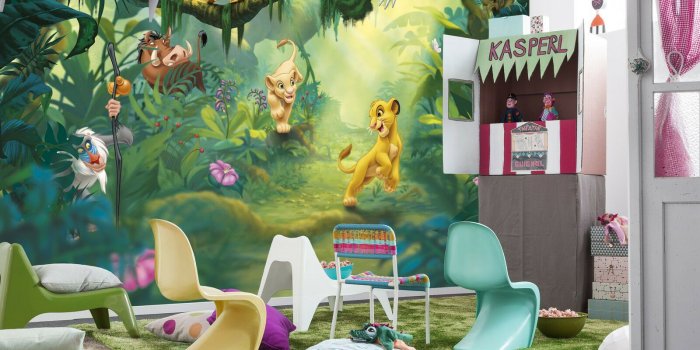 1600x1283 Lion King Wall Mural photo Wallpaper for kids baby room 368x254cm Disney NO  GLUE