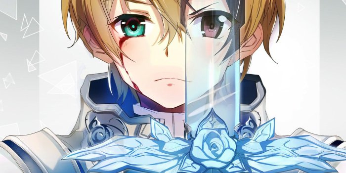 1332x850 Wallpaper eyes, sword, anime, art, Sword Art Online 3 images for