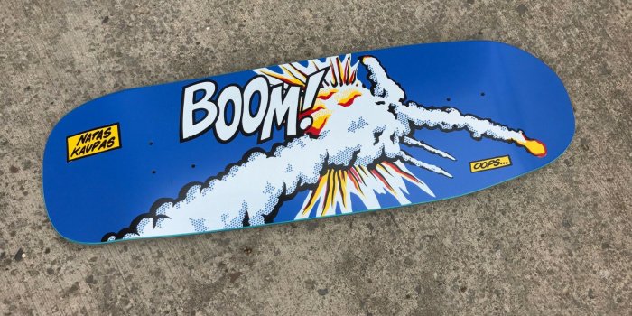 1600x1200 Old School 101 Natas Kaupas Challenger BOOM Screened Reissue Skateboard Deck