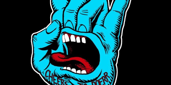 1236x1600 Inspired by Santa Cruz screaming hand. | Wallpaper | Skateboard art