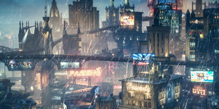 1080x1080 Horizon, Xbox One, Urban Area, Night, Metropolis Image for Instagram