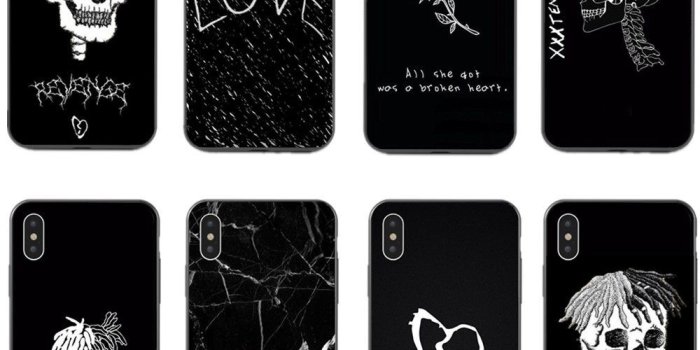 1000x1000 Babaite RAP MCing XXXTentacion Music Newly Arrived Black Cell Phone Case  for iPhone 8 7 6 6S Plus X XS MAX 5S SE XR Mobile Cover
