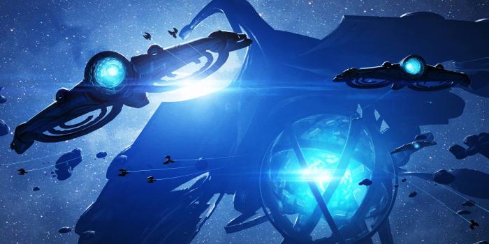1920x1080 Endless Space: Disharmony Spaceship Blue Stars HD wallpaper | games