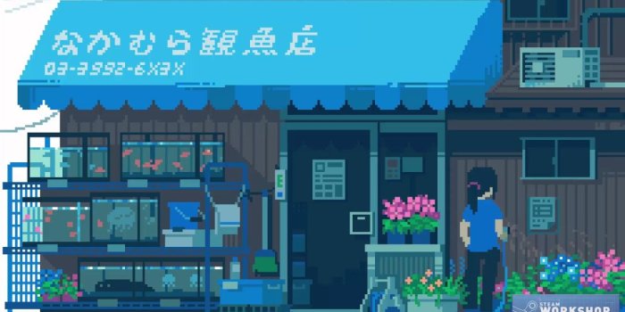 1280x720 Wallpaper Engine | 8-bit Anime - Collection