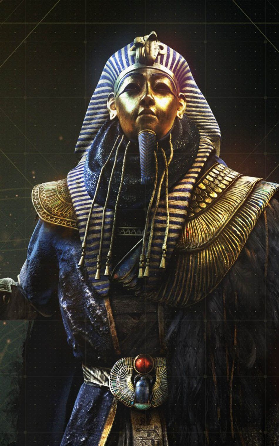 950x1520 Download Tutan Khamun Assassin's Creed Origins Free Pure 4K Ultra HD