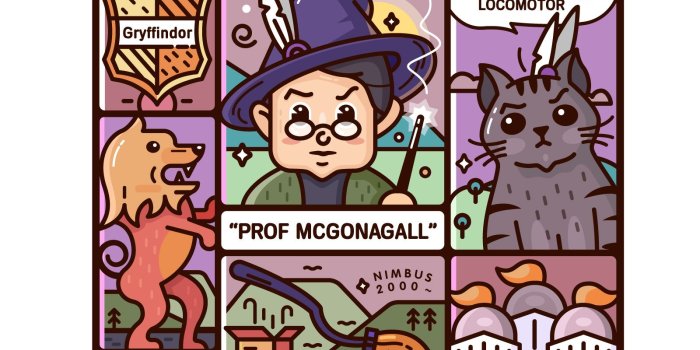 1600x1200 Harry Potter】Professor McGonagall by LUNA XIE on Dribbble