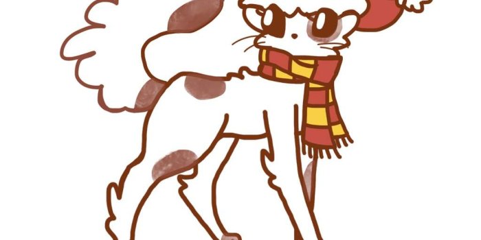 1024x768 Gryffindor Christmas Cat Time! | Harry Potter Amino