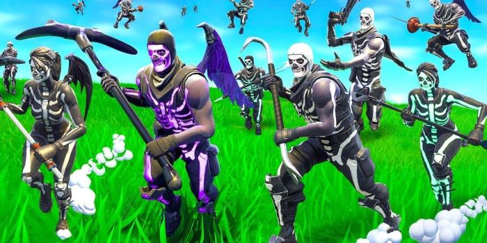 1280x720 We made a Skull Trooper Horde In Fortnite