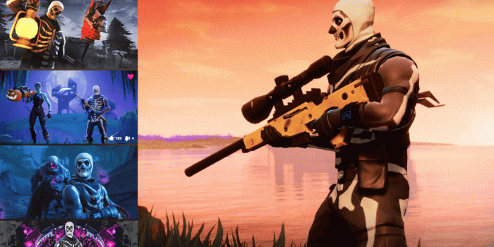 1280x800 Fortnite Skull Trooper HD Wallpapers New Tab Theme - PlayTime