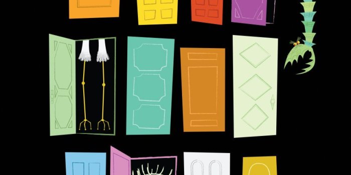 860x1181 Related image | Illustration | Things in 2019 | Monsters inc doors