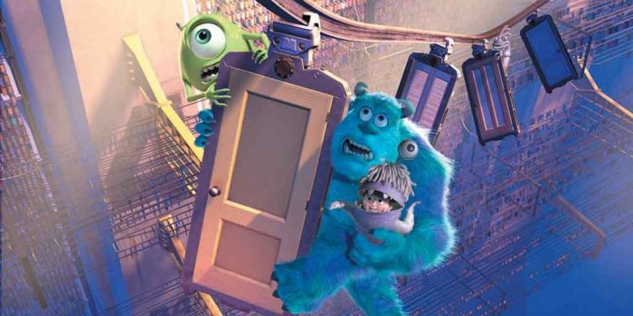 1024x768 Monsters Inc. - Door chase scene - Lights, Camera, Immersion