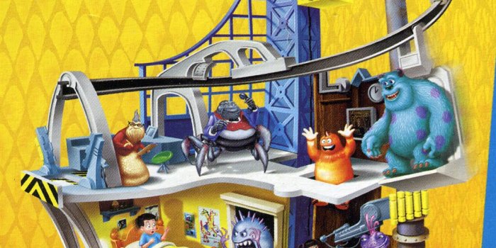 1073x1200 Monsters Inc Door - usopenviajes.com