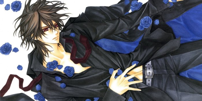 2016x1383 3323123 Vampire knight, Boy, Brunette, Roses wallpaper and
