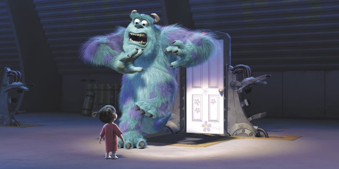 3000x1676 James P Sullivan And Boo In Disney's Monster Inc - Sully Monsters