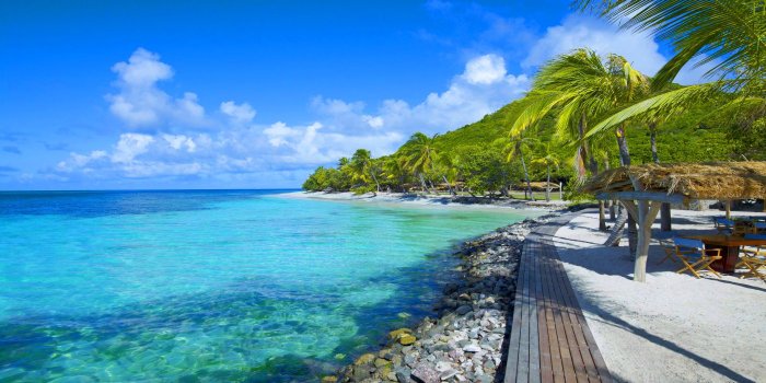 1920x1200 Petit St. Vincent Islands From Paradise Caribbean Beach Turquoise