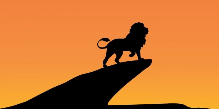 1080x1920 Lion King Silhouette Minimal 4K 8K Wallpapers | HD Wallpapers | ID