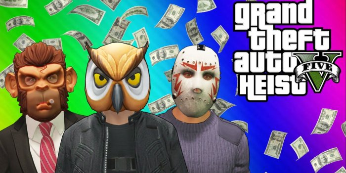 1920x1080 GTA 5 Heists #1: Stealing the Plane & Prison Bus! (GTA 5 Online