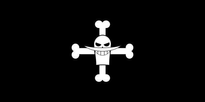 1366x768 2918215 marco whitebeard flag jolly roger dark black background