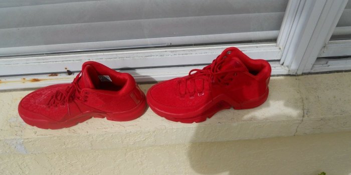 1600x1200 Adidas J Wall Power Scarlet Red John Wall Mens Sneakers S84963 SIZE 9