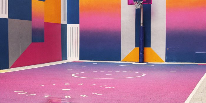 5184x3456 Colored basketball court 5k Retina Ultra HD Wallpaper | Background