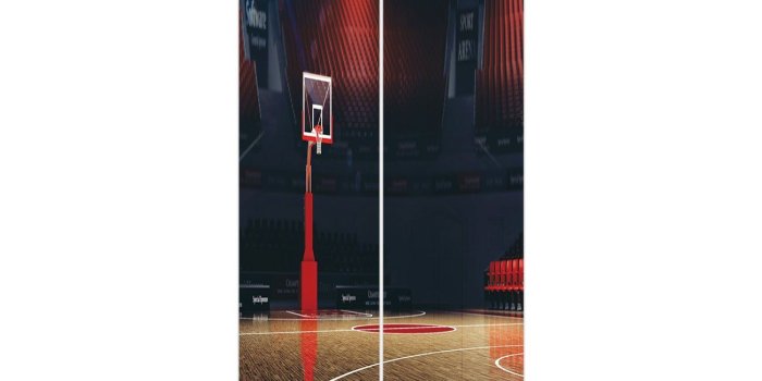 1300x1300 Amazon.com: 3d Door Wall Mural Wallpaper Stickers [ Sports Decor