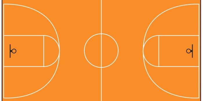 1261x716 Basketball Court Floor Clipart
