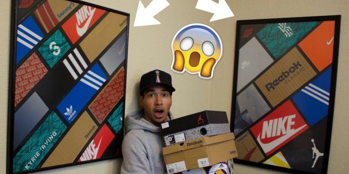 1280x720 Turn Your Old Shoe Boxes Into Works of Art! SneakerHead How To