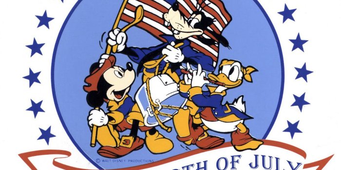 1368x1368 Disney Happy 4th Of July Wallpaper
