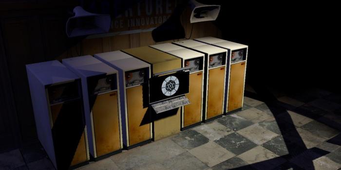 1366x768 Aperture Science Innovation Core : Portal