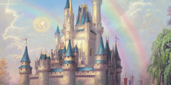 2048x2048 New Day at the Cinderella Castle, A – Limited Edition Art
