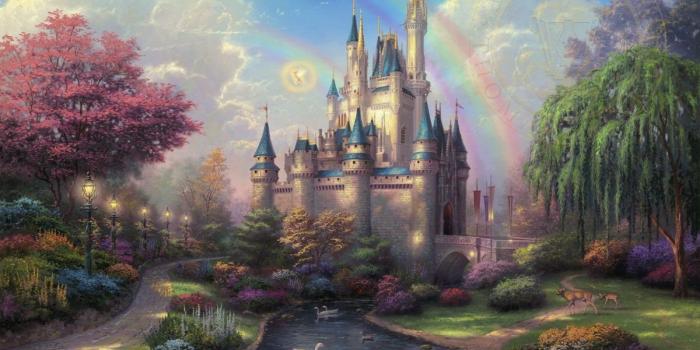 1200x899 New Day at the Cinderella Castle, A – Limited Edition Art