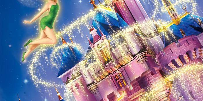 2658x3508 Disney Castle Tinkerbell Wallpaper