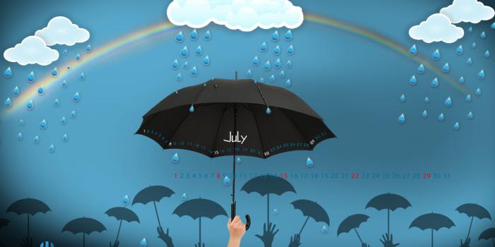 1280x800 Calendar Wallpaper July 2012 | Rain Wallpaper Calendar July 2012