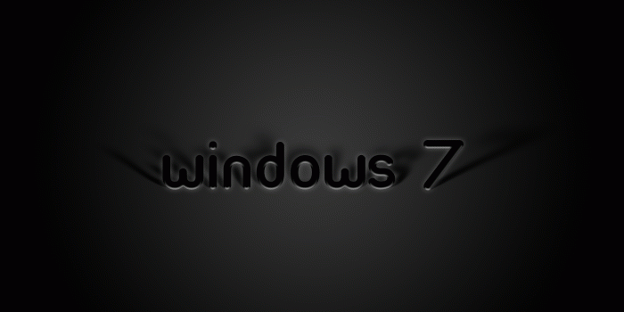 1440x900 50+] Windows 7 Black Background on WallpaperSafari