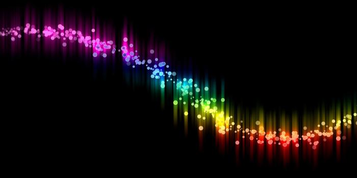 3840x2160 Abstract Black Colorful Curve Images 4k HD Desktop Wallpapers Cool