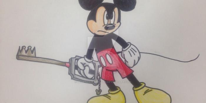 1024x768 Bad@$$ Mickey Mouse by DemenentedNelson