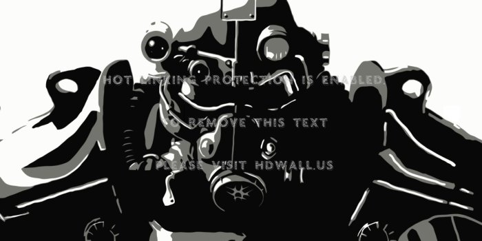 2560x1440 fallout power armor stencil yeah thats nice but could have