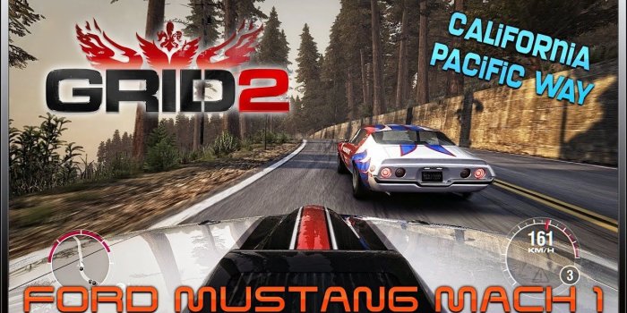 1920x1080 GRID 2 PC - Ford Mustang Race! @ California Pacific Way + Replay
