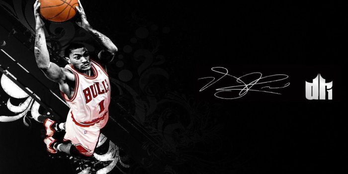 1440x900 Derrick Rose Logo Wallpapers