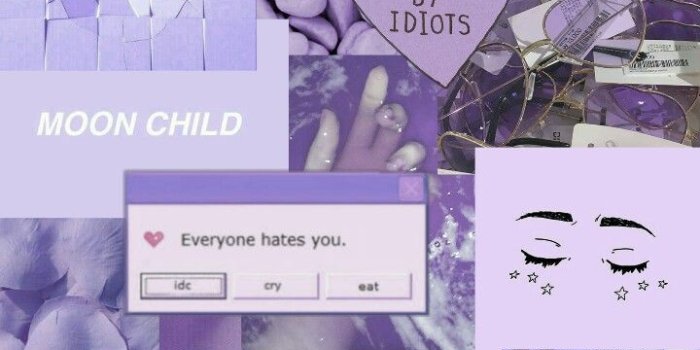 720x1280 purple aesthetic collage wallpapers #purple #aesthetic #freestyle