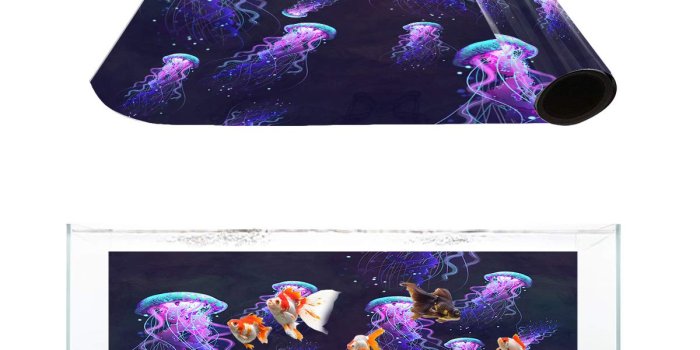 1200x1200 Amazon.com : Fantasy Star Aquarium Background Aesthetic Jellyfish