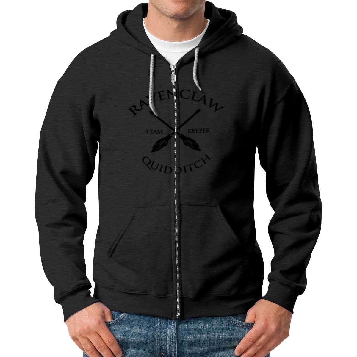 1200x1200 Amazon.com: Ravenclaw Quidditch Team Keeper Harry Man - Heavy Blend