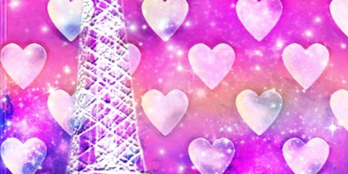 1080x1923 Lovely Hearts Paris, made by me #patterns #colorful #glitter