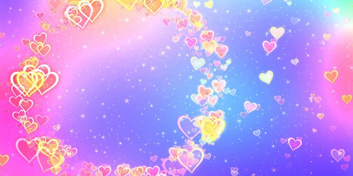 3840x2160 Wallpaper Love hearts, Abstract, Colorful, 4K, Love, #6297