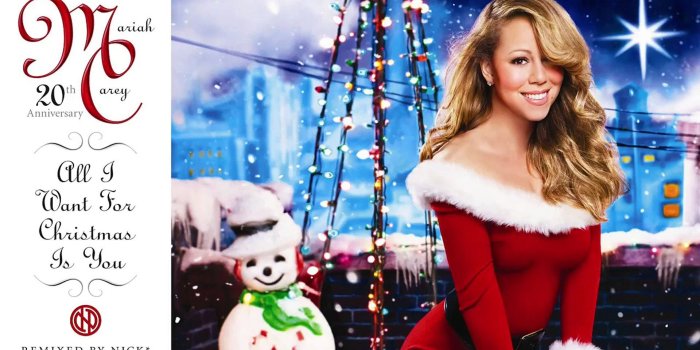 1920x1080 Mariah Carey - All I Want For Christmas Is You (Nick Acoustic)