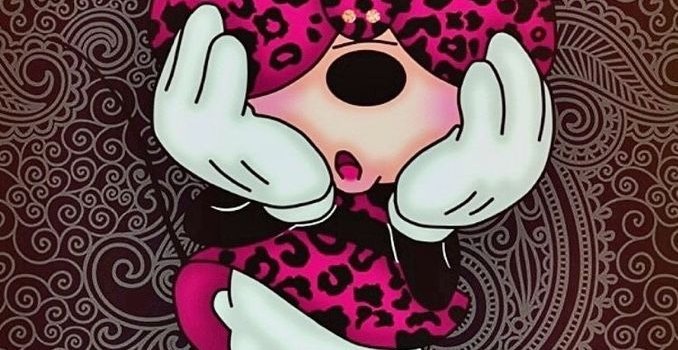 678x1280 My girl Minnie, so cute in pink leopard print... ~~ Houston