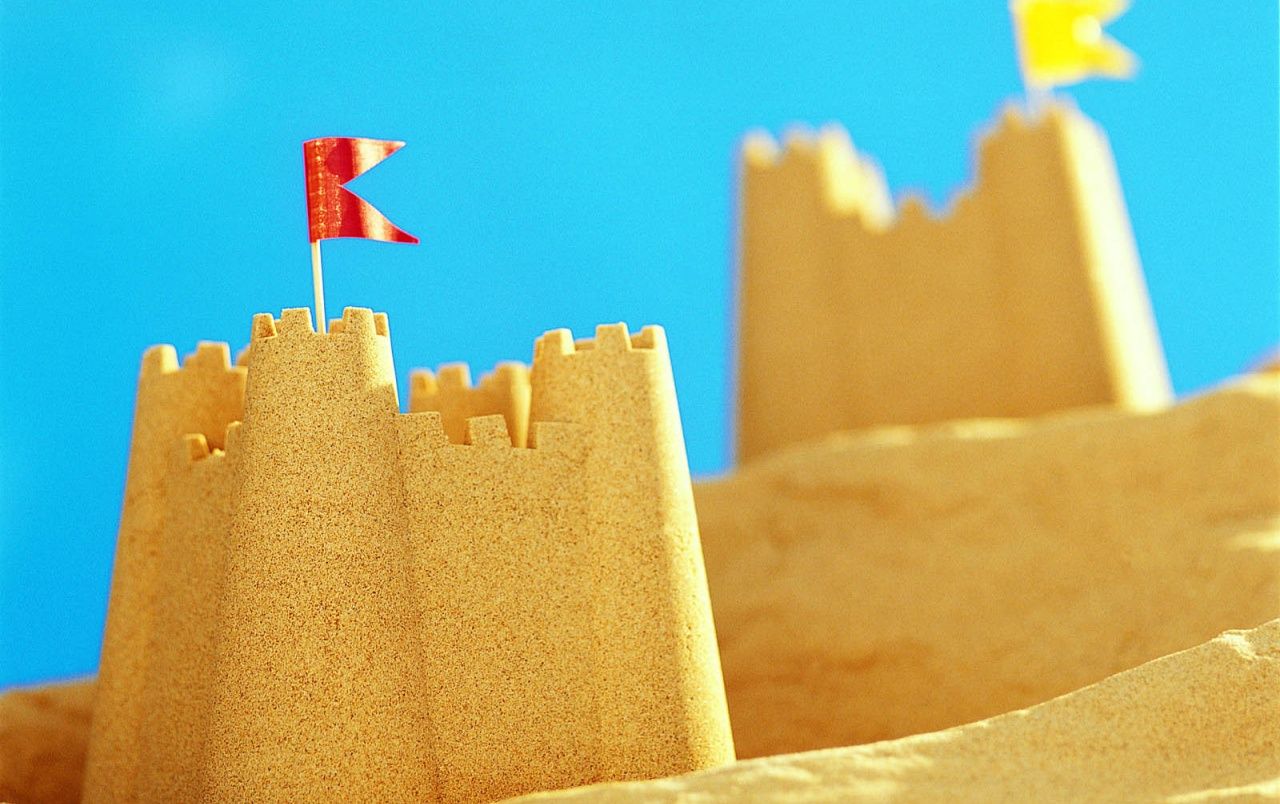 1280x804 Sand Castle wallpapers | Sand Castle stock photos