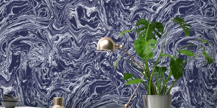 1000x1000 Blue Wallpaper - Dark, Blue, Navy Blue, Flowered and More - W&M