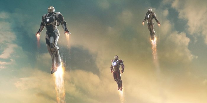 1920x1200 Three Iron Man paintins, Iron Man 3, Iron Man HD wallpaper