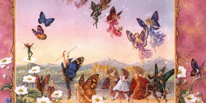 1024x768 Fairy Butterflies,Wallpaper - Butterflies Wallpaper (7974931) - Fanpop